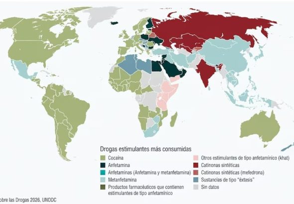 mapa droga