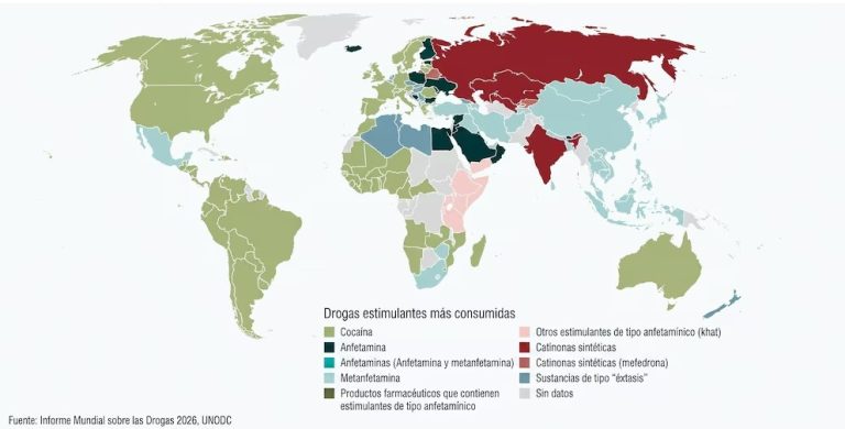 mapa droga